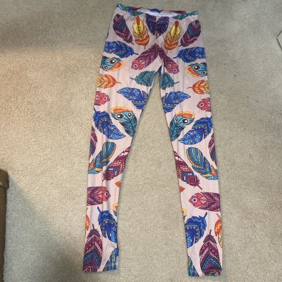 Women's Aztec Floral Elegant Tribal Feathers Funky Modern Fashion Sexy Leggings